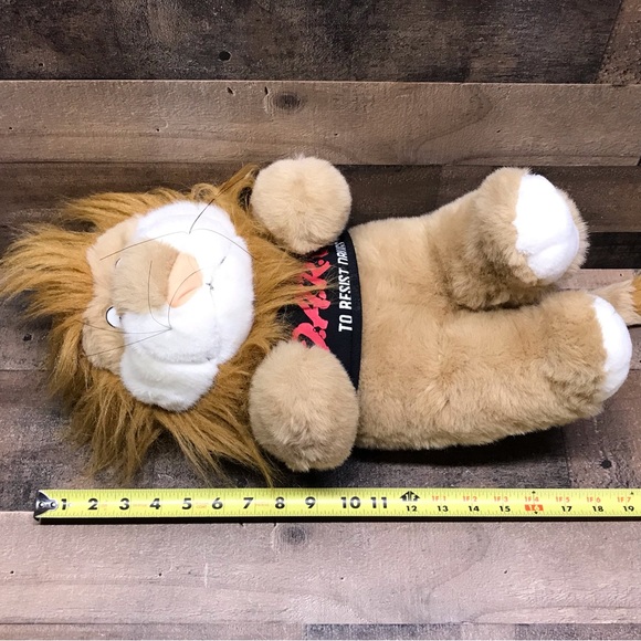 Vintage 18" D.A.R.E. Daren The Lion - Stuffed Plush Animal Lion DARE 1999 - Picture 3 of 9